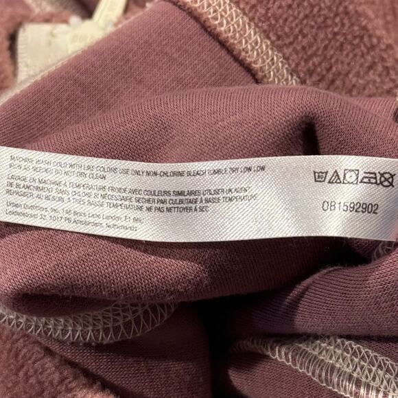 Out From Under Cropped Jacket Bethany Fleece Y2K Gorpcore Cottage Cozy Mauve XS - Picture 5 of 6